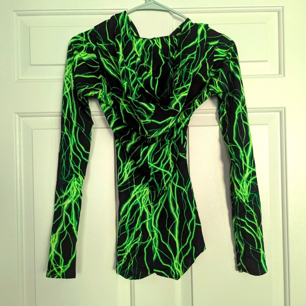 Green Lightning Rave Festival Romper